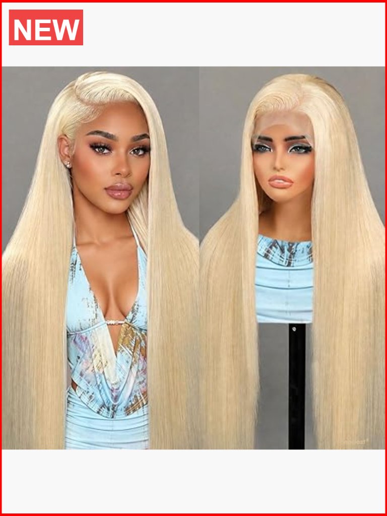 100% Human Hair 13x6 Hd Lace Front Wig Pre Plucked Straight 200 Density Glueless